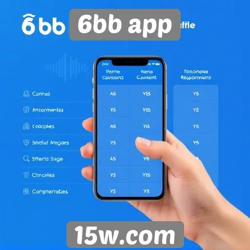 Comparação entre 6bb app e concorrentes